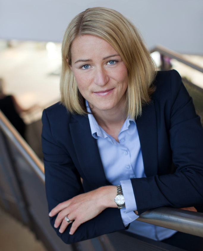 Matilda Tidlund, chef för Fixed Telephony & Datacom på Technology Sweden och Womentor-adept 2016.